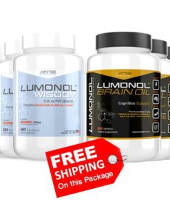 3 Bottle LumUltra Wisdom + 3 Bottle Brain Oil (360ct) 3 Month Supply + FREE Shipping  by Lumultra