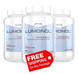 3 Bottle LumUltra Wisdom (180ct) 3 Month Supply + FREE Shipping  by Lumultra