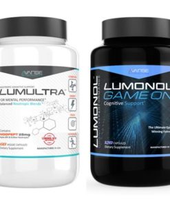 1 Bottle Lumultra + 1 Bottle Game On (180ct) 1 Month Supply  by Lumultra