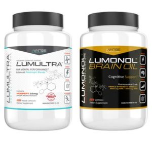 1 Bottle Lumultra + 1 Bottle Brain Oil (120ct) 1 Month Supply  by Lumultra