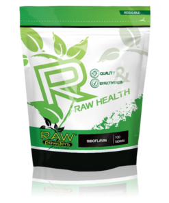 Buy rawpowders Riboflavin (Vitamin B2) 100mg 60 Capsules nootropics supplement on sale