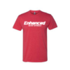 Buy Become Superhuman Tee Red - M by Enhanced Labs